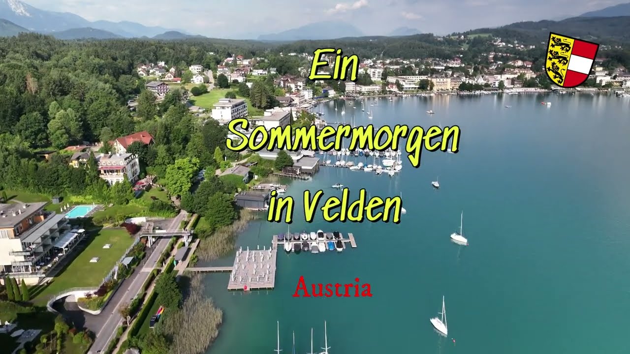 Ein Sommermorgen in Velden 4K