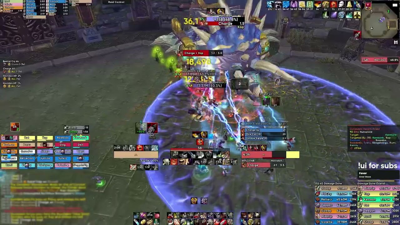 #1 Warrior DPS  - Horridon | Mists of Pandaria Classic