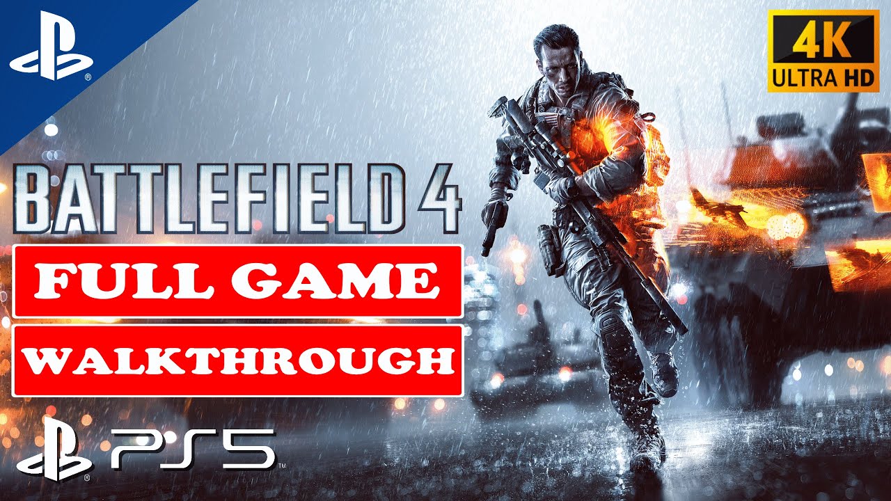 Battlefield 4 [FULL GAME | WALKTHROUGH] - PS5 [4K Ultra HD] Gameplay