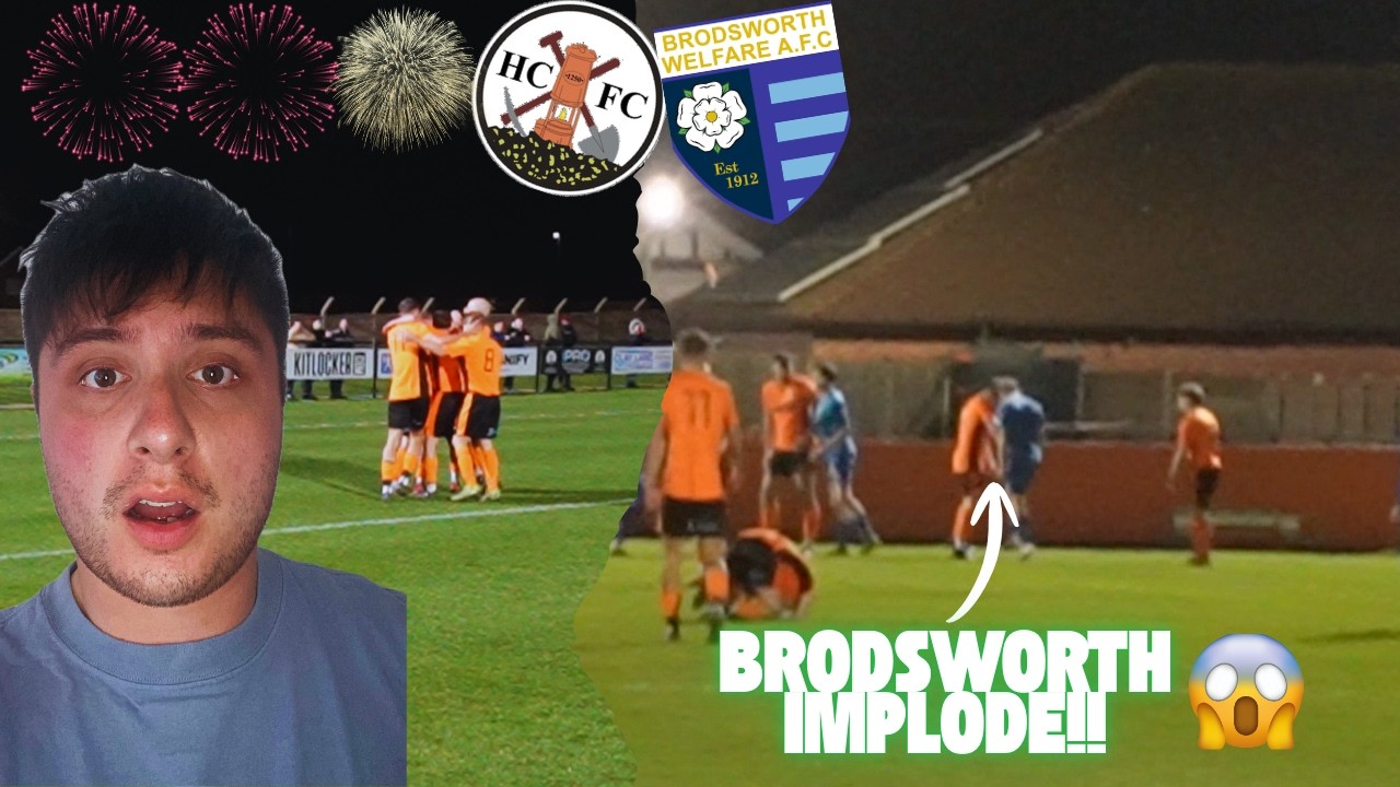 Эта борьба за титул началась с размахом!!! Harworth Colliery FC против Brodsworth Main FC