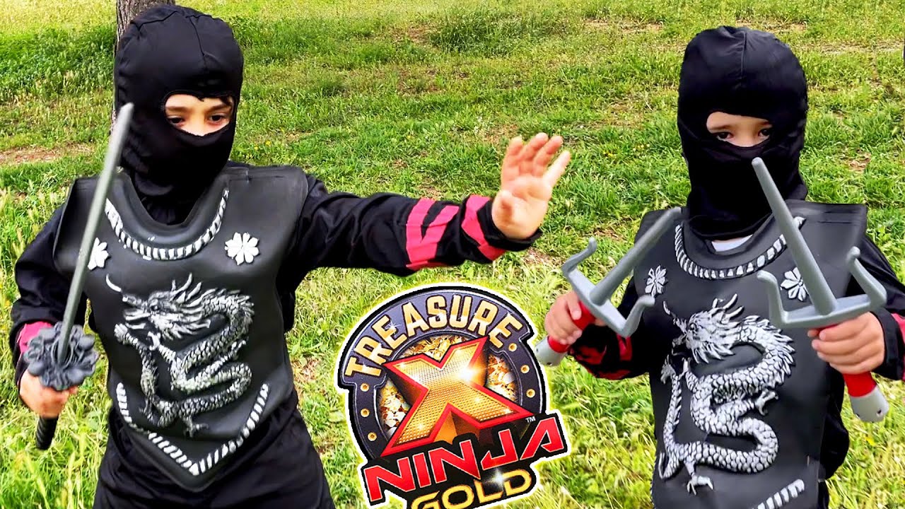 Dani y Evan APRENDEN el CAMINO del NINJA con TREASURE X NINJA GOLD