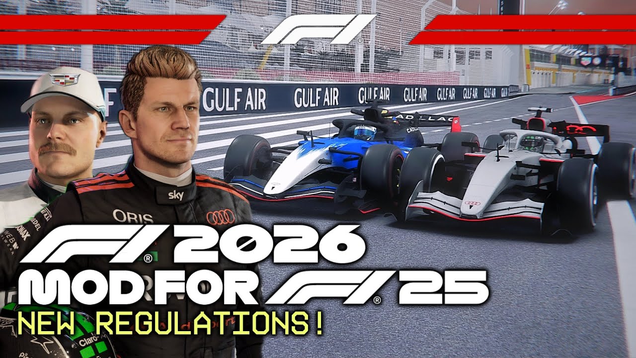 This F1 2026 Mod for the F1 Game is incredibly REALISTIC! (F1 25)