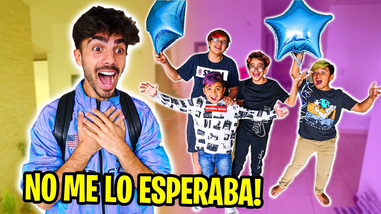 MIS VECINOS ME HACEN UNA FIESTA SORPRESA!!