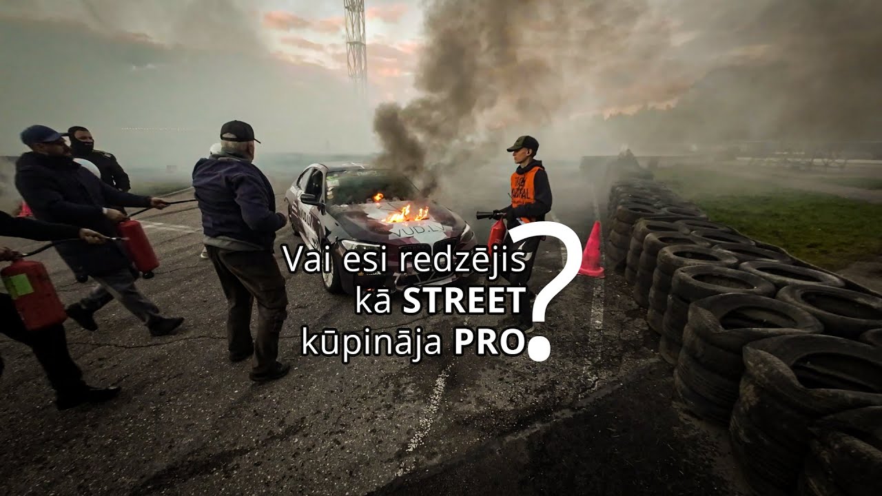 Vai esi redzējis kā STREET kūpināja PRO? #driftgames #lvdrift