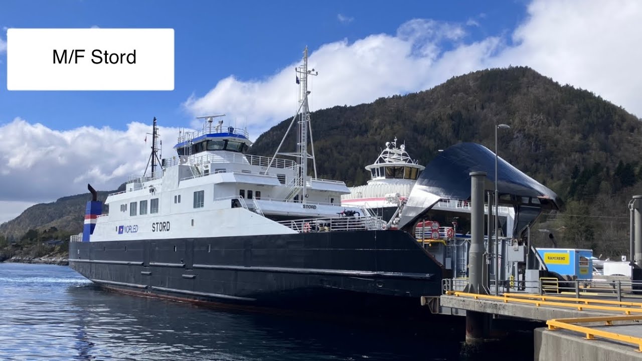 M/F Stord ankomst og avgang Lavik