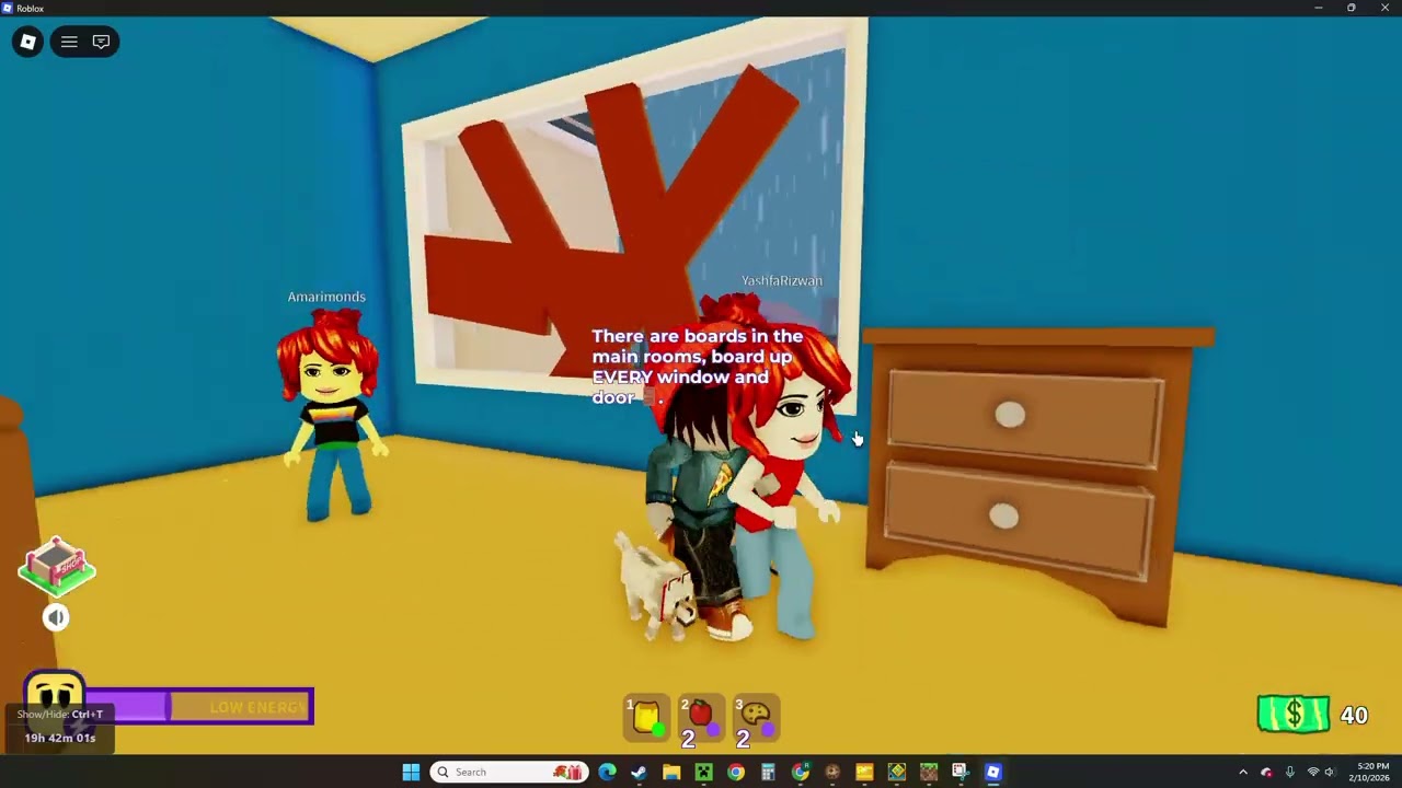 Break in Roblox with logan