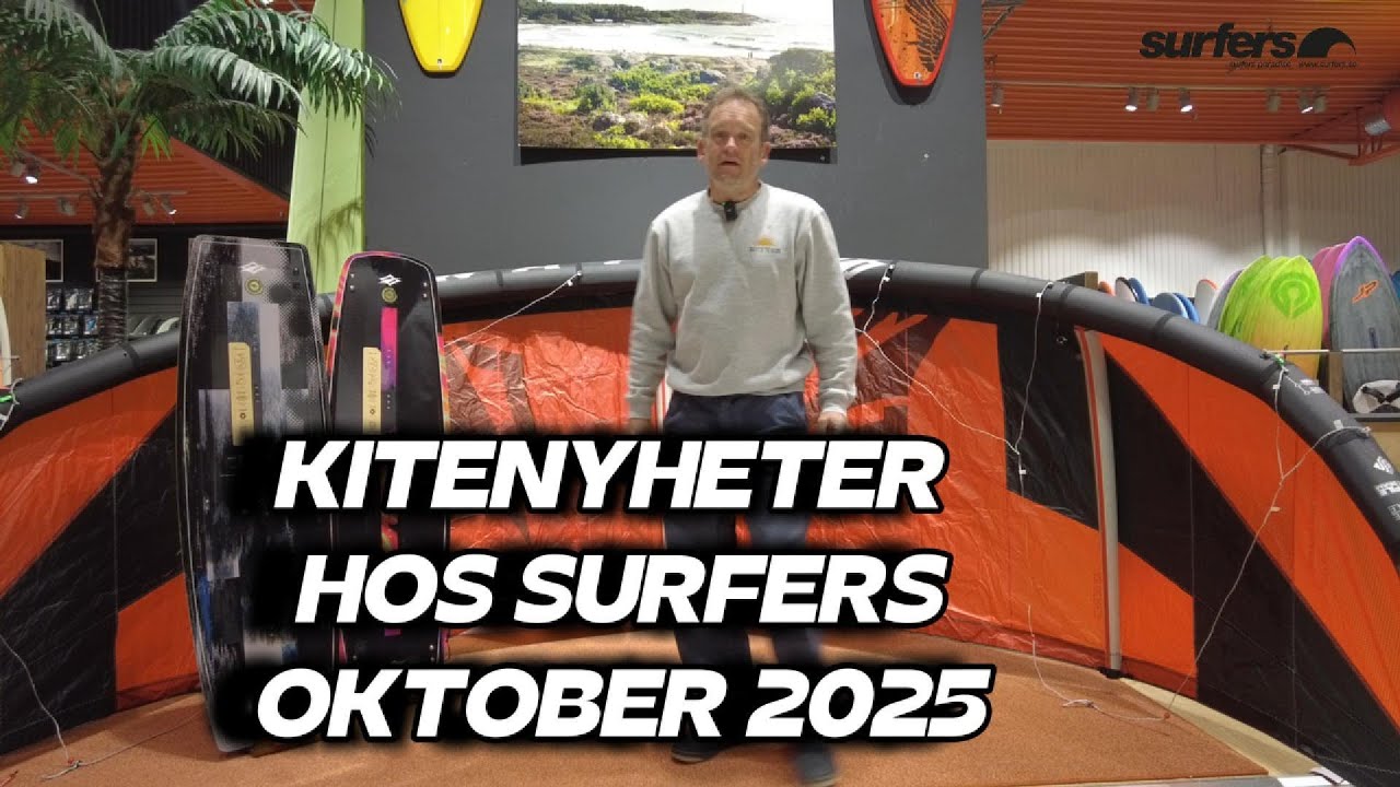 Kitenyheter hos Surfers oktober 2025. www.surfers.se