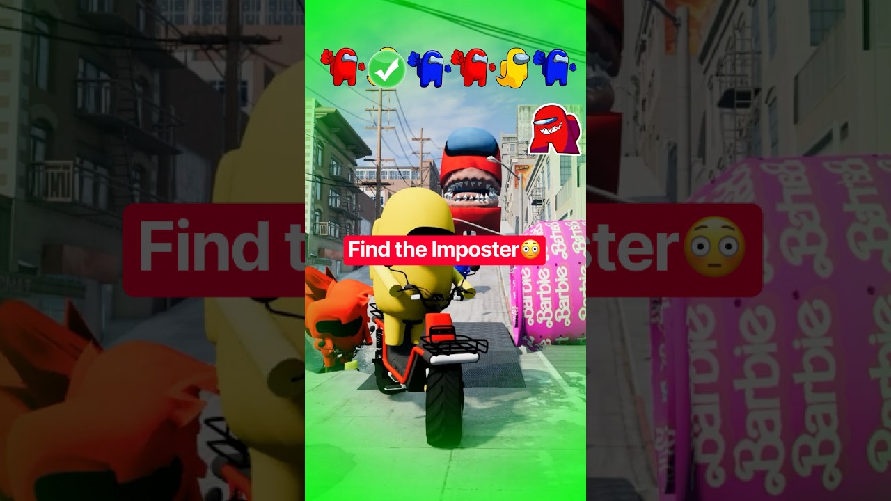 1 Impostor Among Them 😳 Can You Find It? | BeamNG.drive