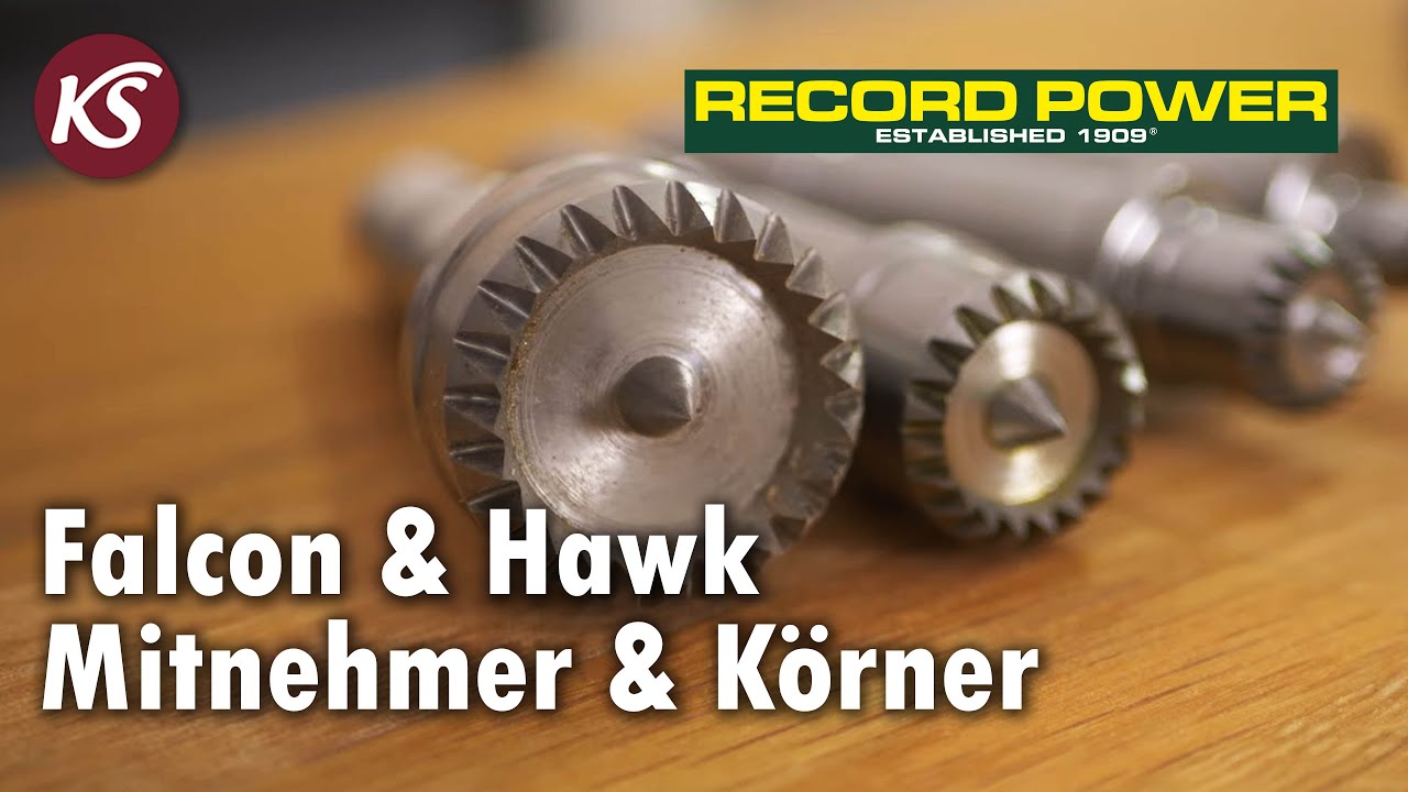 Vorstellung der Record Power Coronet und Hawk Mitnehmer und Körnerspitzen