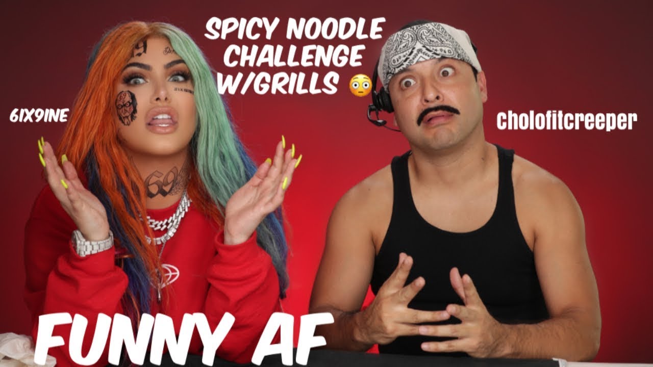 Funny Spicy Noodle Challenge ft. CholoFitCreeper | HRUSH