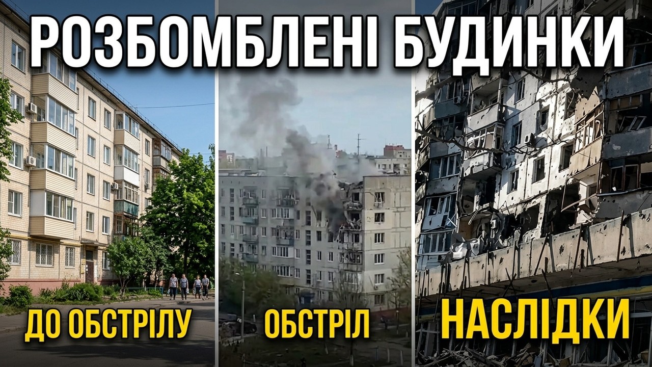 Жах! Розбомблені будинки в Херсоні #Херсон #Kherson #Ukraine 