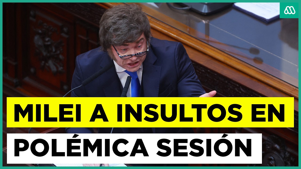 Javier Milei lanzó polémico discurso en el Congreso argentino: 