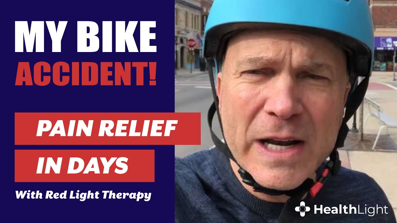 How I Recovered After BIKE ACCIDENT | Red Light Therapy