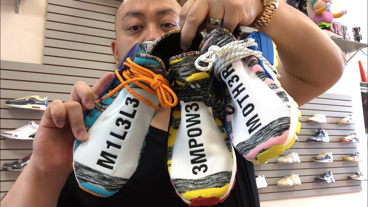 EARLY LOOK PHARELL HUMAN RACE SOLAR PACK FINAL COLOR