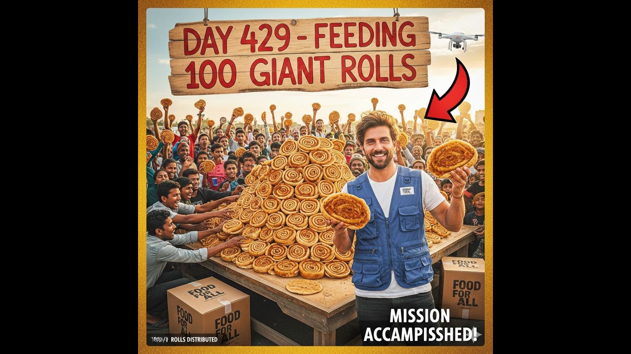 Cooking 100 daal roti rolls for the homeless (Day 429 Ride-along)
