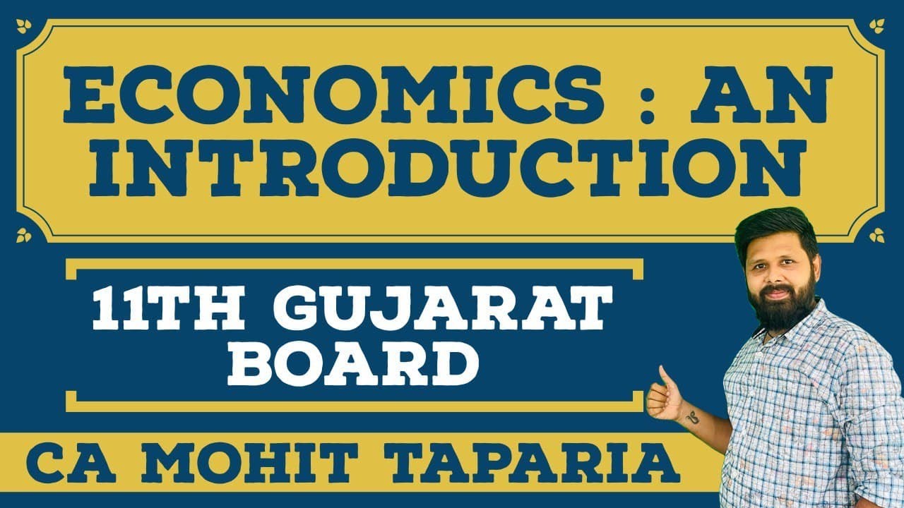 Economics and Introduction | Economics | CA Mohit Taparia