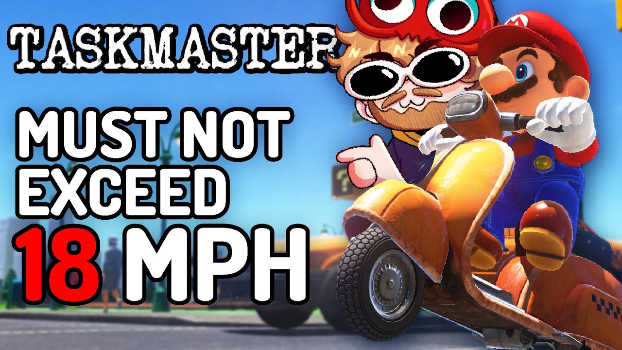 Mario Odyssey but Moarf is Taskmaster