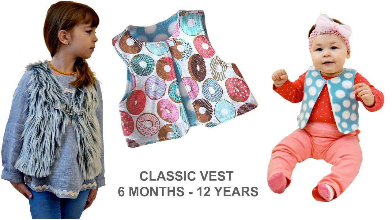How to sew a vest | toddler vest | teen vest | cool shaggy vest | Sewing Tutorial | Frocks & Frolics