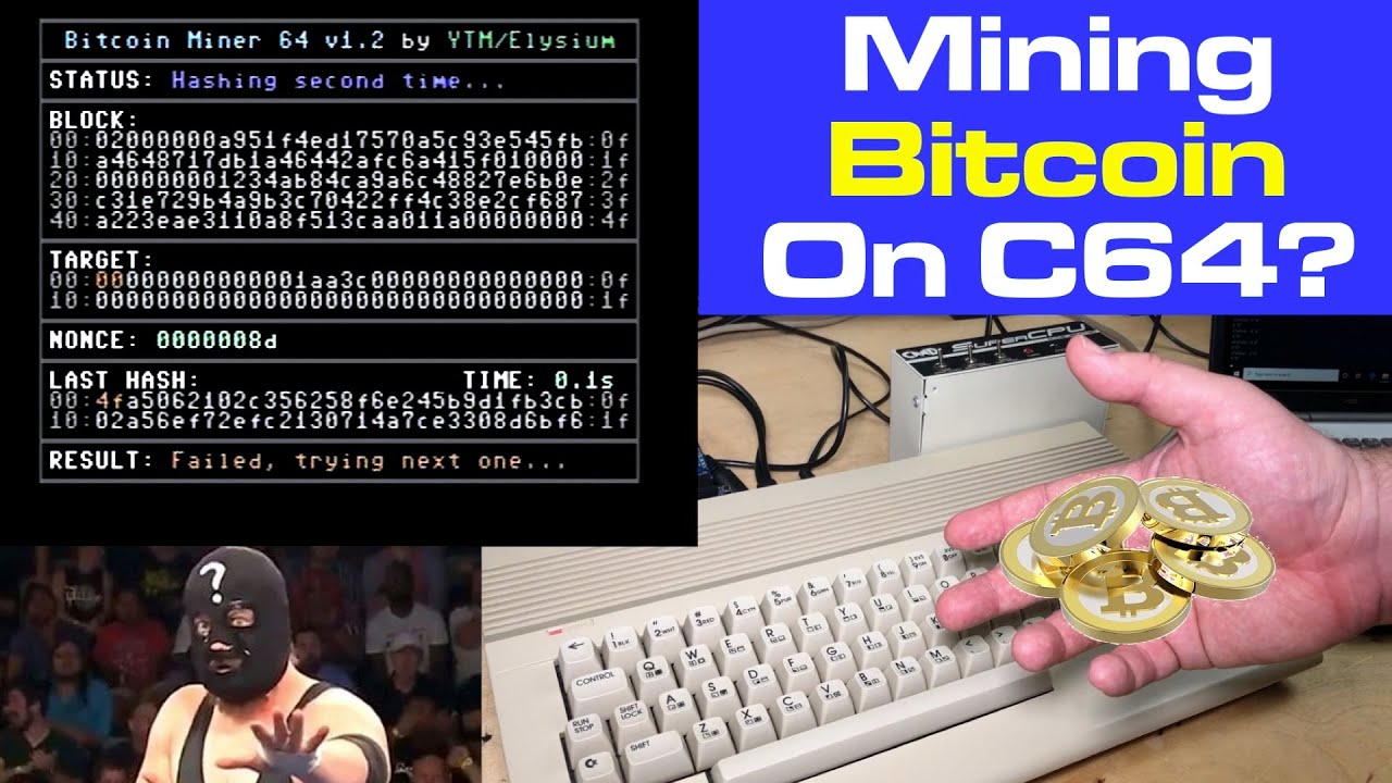 Bitcoin Mining on the Commodore 64?