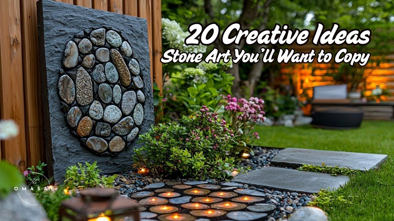 Stone Art That Speaks to Nature – 20 Creative Ideas for a Serene Garde