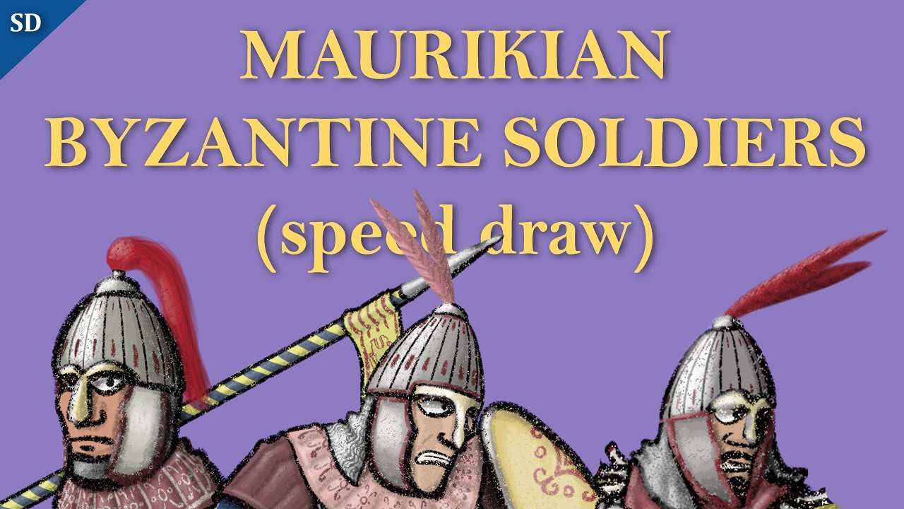 Maurikian Byzantine Soldiers (speed draw)