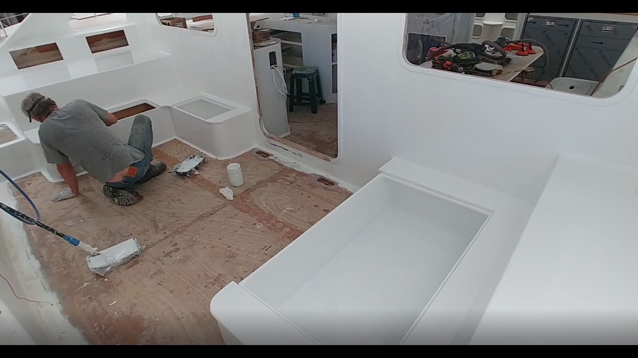 DAY BED REWORK - Aft Cockpit  (Ep02) ~ Building Marram ~ Catamaran Build !