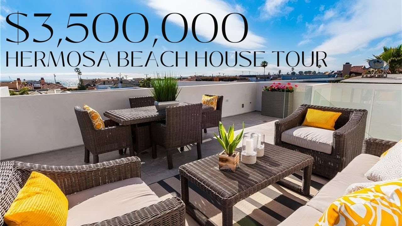 $3,500,000 Hermosa Beach House Tour | 2 Blocks from the Ocean