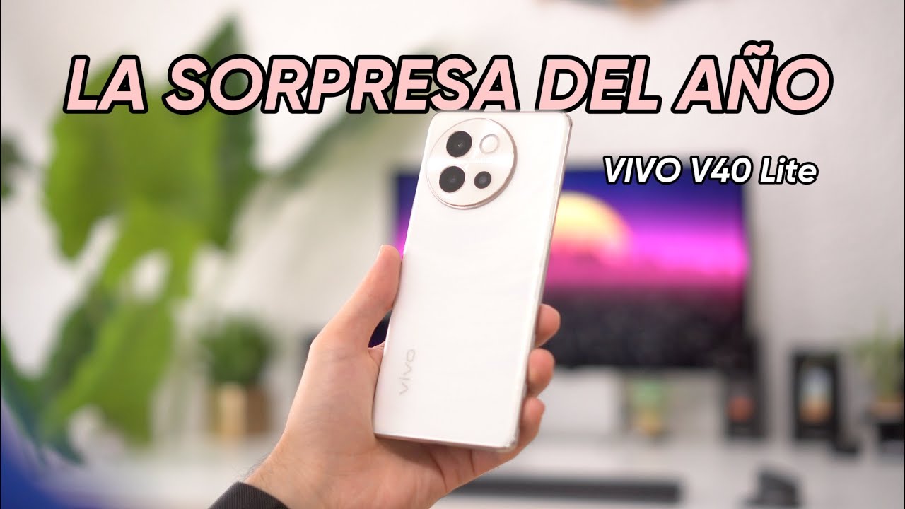 ¡PRECIOSO, SUPER BATERIA y CAMARAS! Vivo V40 Lite review