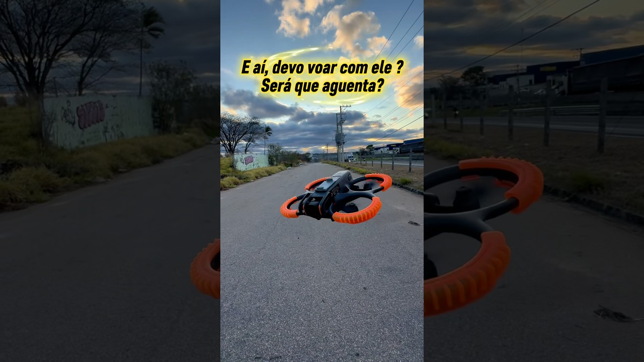 Avata 2 no vento forte #drone #avata2