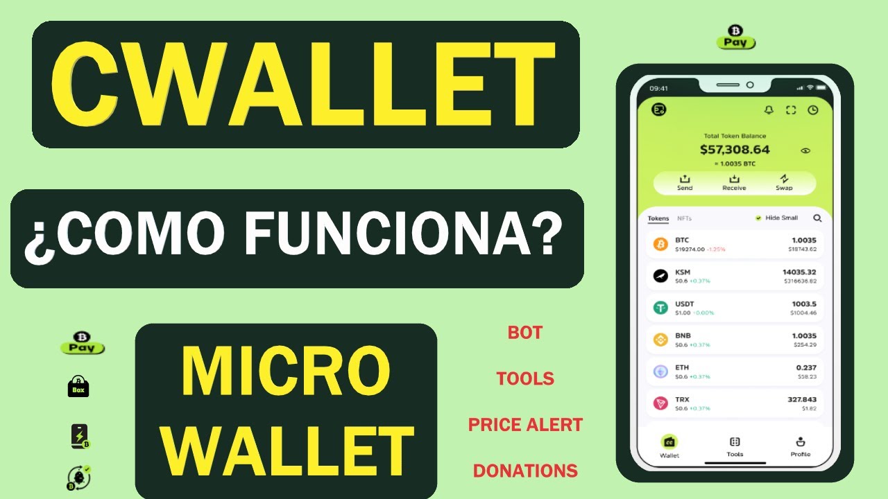 CWALLET &iquest; COMO FUNCIONA ?  TUTORIAL COMPLETO   + QUE UNA MICRO WALLET