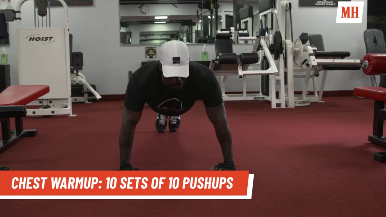 Mark Pitts AM Workout Routine   Biggie Smalls Manager Exercise