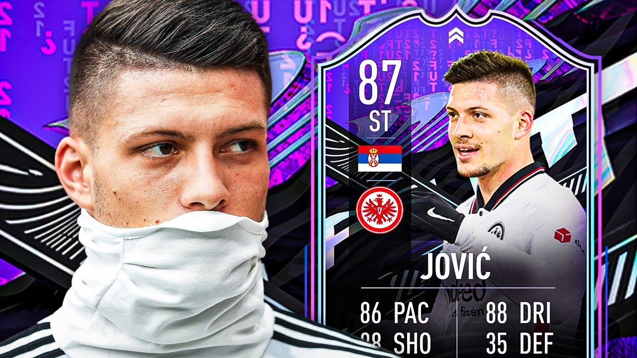 4⭐ SKILLS UPGRADE! 🤩 87 WHAT IF JOVIC PLAYER REVIEW! - FIFA 21 Ultimate Team
