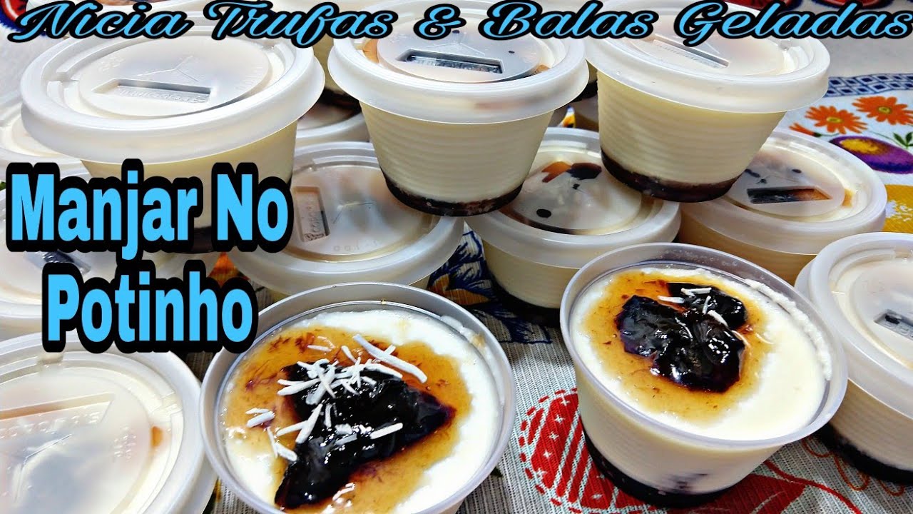 MANJAR CREMOSO ESPECIAL DE NATAL 🎅 NO POTINHO FAÇA&VENDA.