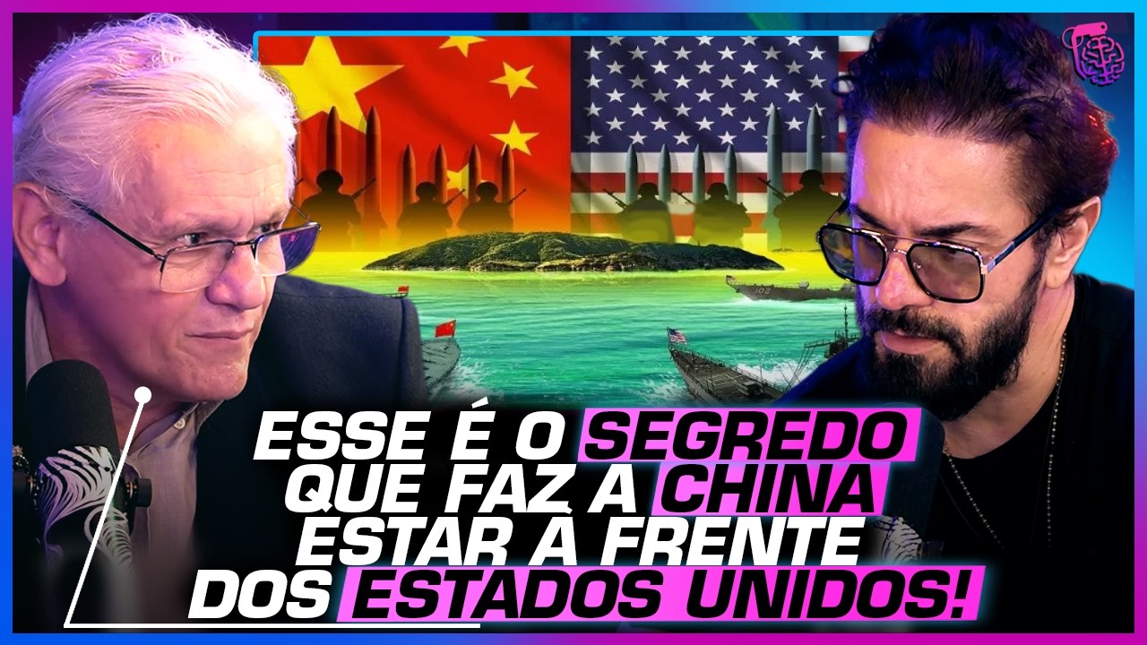 CHINA e BRASIL: como os EUA quer INTERVIR essa UNIÃO? - JOSÉ KOBORI E ROBINSON FARINAZZO