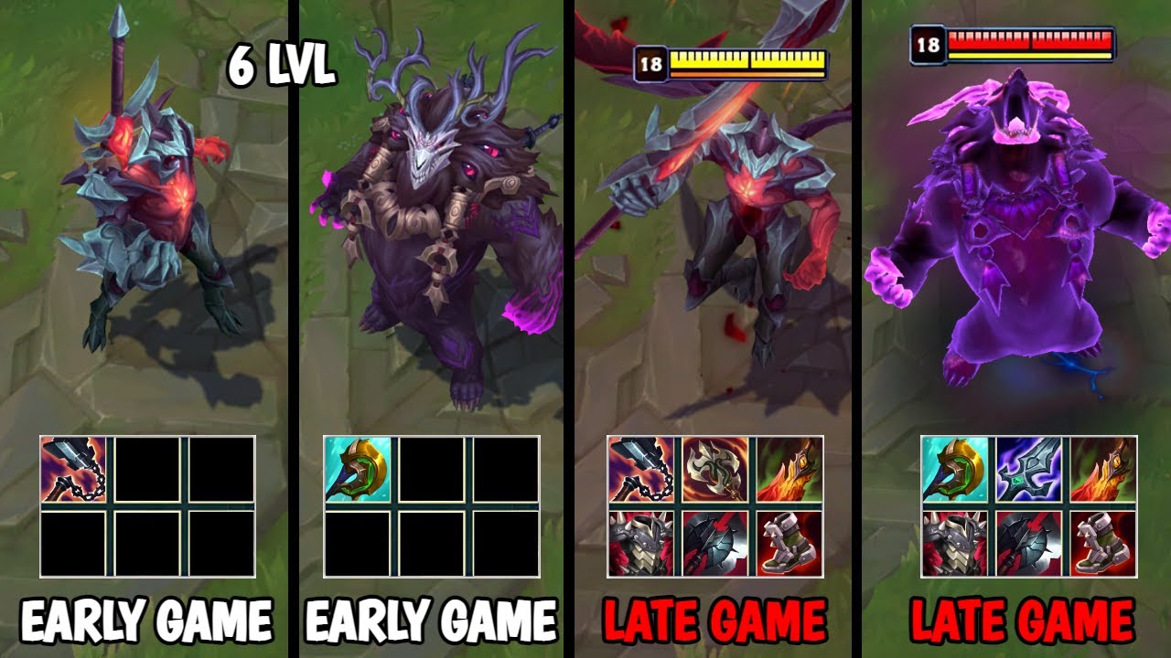 AATROX vs VOLIBEAR S11 EARLY-MID-LATE GAME FIGHTS & Best Pentakills!