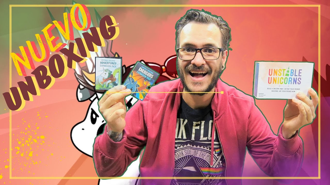 ¿Qué hay dentro de...? Unstable #Unicorns El juego de cartas | Unboxing Español