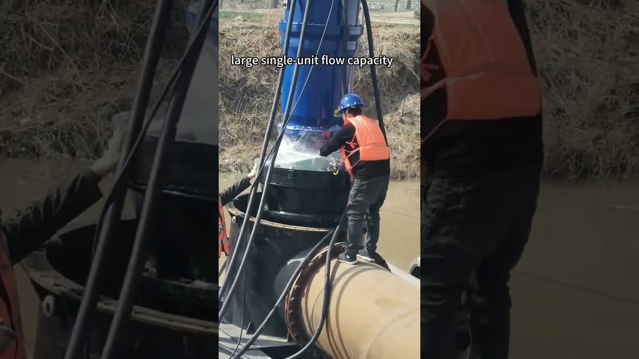 Big  Flow Submersible Water Pump/Flood control/ Drainage Pump for Sale