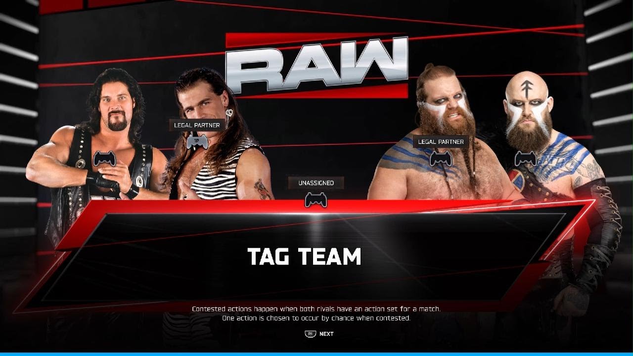 Two Dudes With Attitude VS War Raiders (WWE2K25 Week 44 Universe Mode )