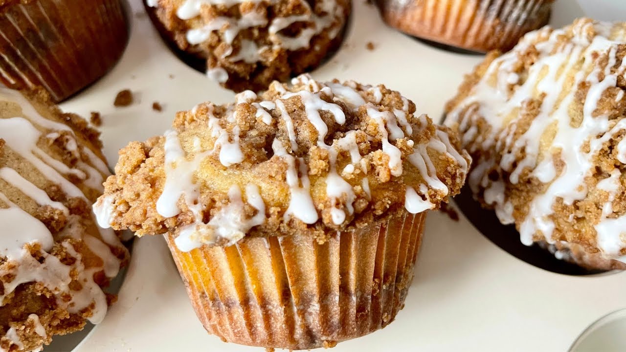 Cinnamon Crunch Muffins - Small Batch Recipe