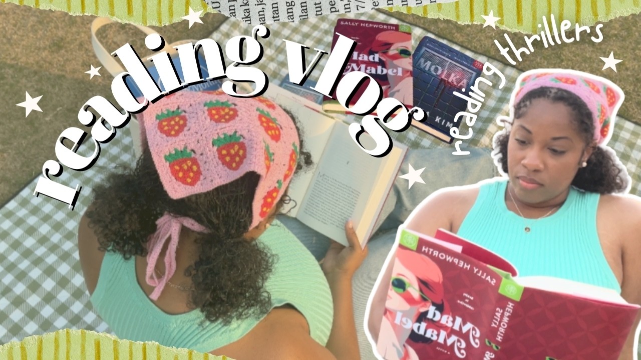 Еженедельный видеоблог о чтении 📖✨🍓| меняем список книг для чтения на весну, чтобы читать триллеры