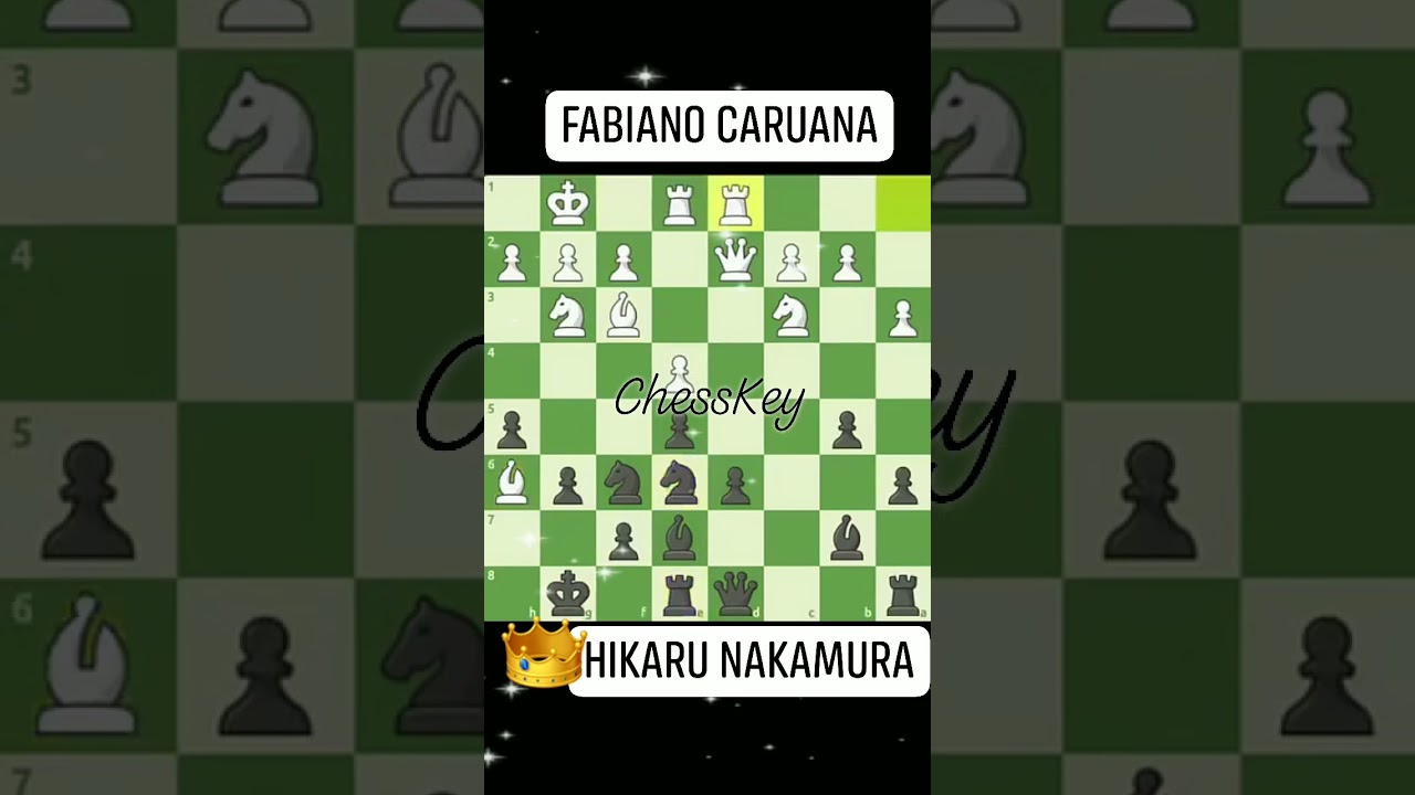 Hikaru Nakamura vs Fabiano Caruana. 