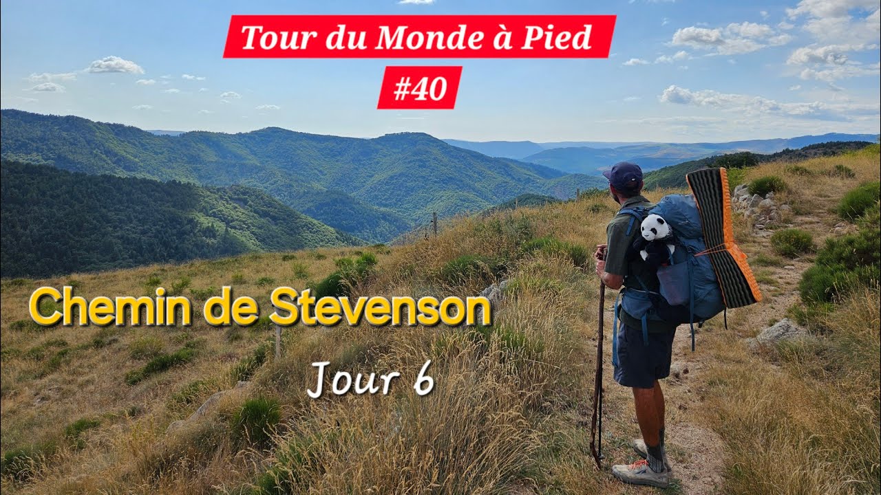 TOUR DU MONDE #40 : Chemin de Stevenson Jour 6 / Parc National des Cevennes 🏕 GR 70
