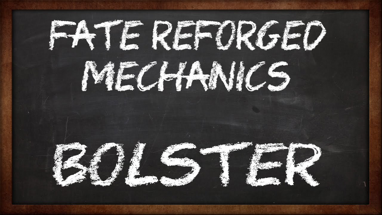 FRF Mechanic: Bolster