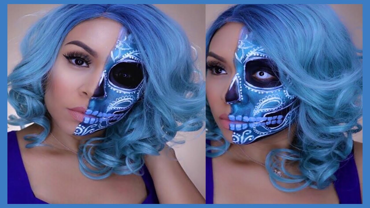 URBAN SKULL STYLE HALLOWEEN MAKEUP