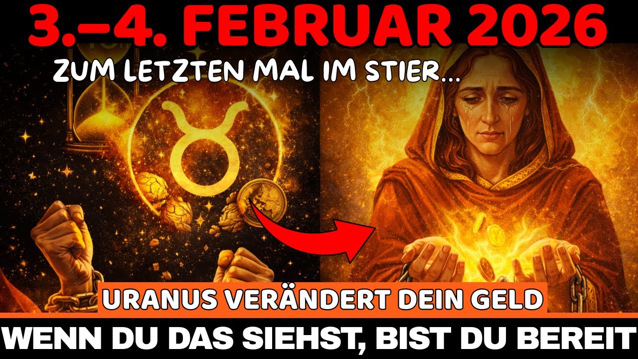 ACHTUNG! 3.–4. Feb. 2026: 48 Std.—Uranus verändert dein Geld
