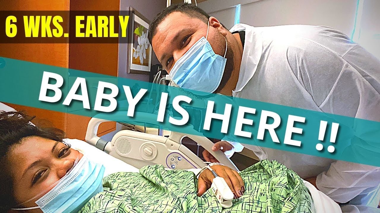 BABY ARRIVAL *HER WATER BROKE at 34 weeks* (Labor & Delivery)