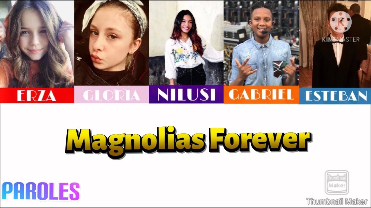 Magnolias Forever - Kids United (Paroles)