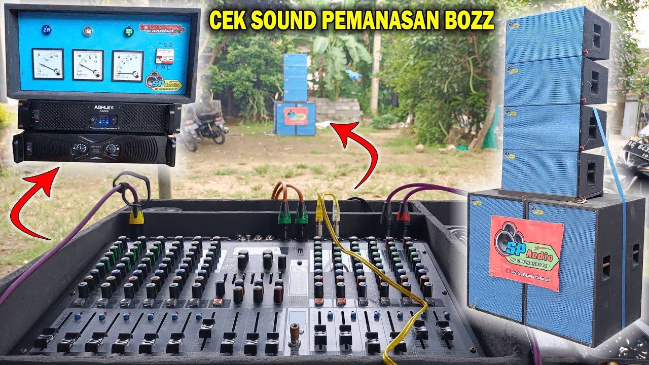 CEK SOUND SP AUDIO SEBELUM BERANGKAT HAJATAN HOREG MANASI ALAT BOS KU !