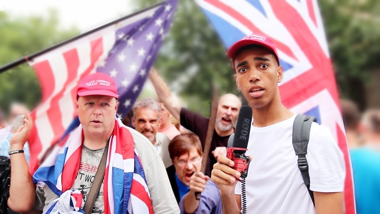 UNDERCOVER At A TRUMP Rally For 24 HOURS