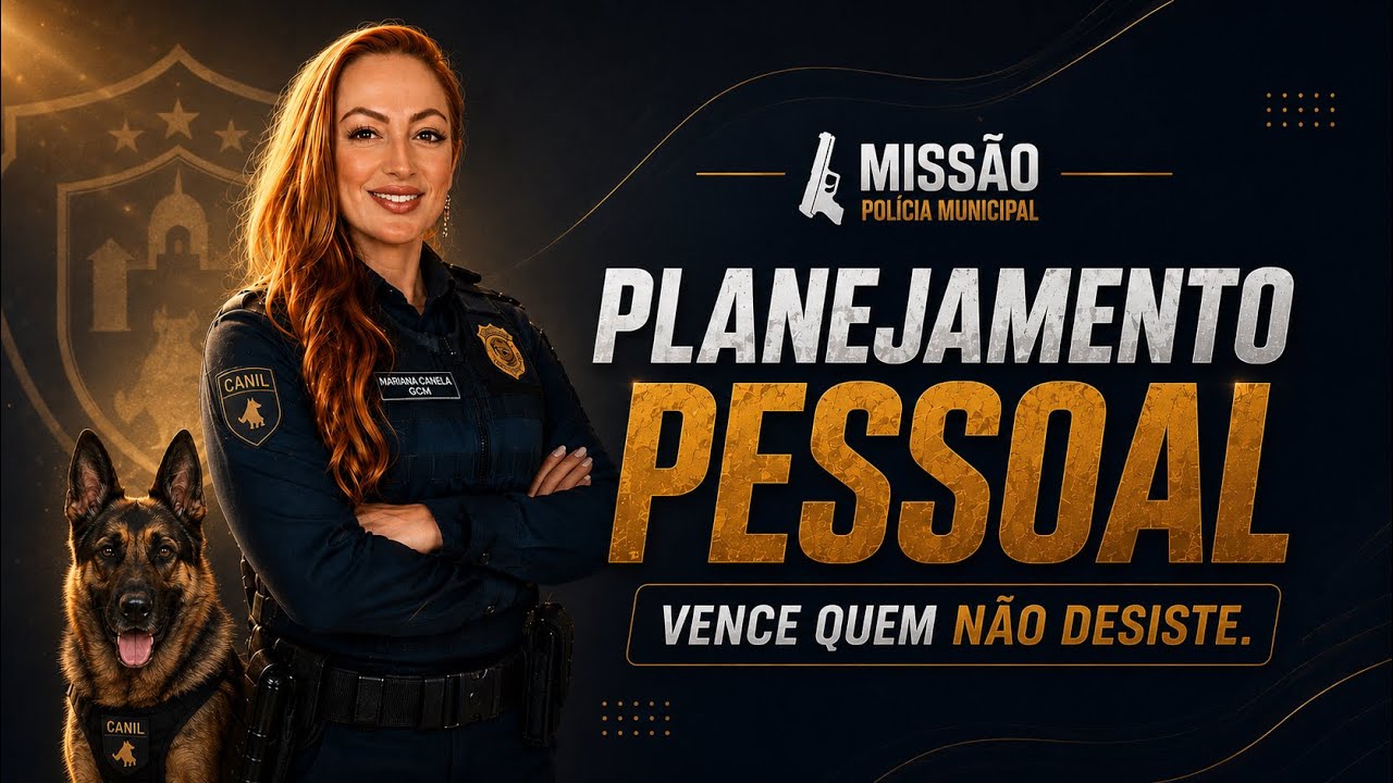 Planejamento pessoal do concurseiro para 2026